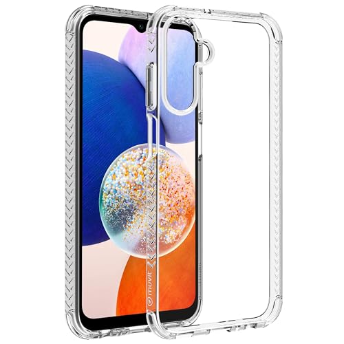Muvit for France Coque Transparente Résistante aux Chutes de 3M pour Samsung Galaxy A15 4G/5G. Eco-Responsable - Protection des Chutes - Plastique 100%...