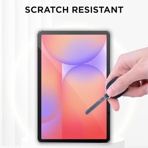 Robustrion Tempered Glass Screen Protector for Samsung Galaxy Tab S10 Lite 10.9" / S9 FE/Tab S11 /S10 FE/S9 /S8 /S7 11" Screen Guard for Samsung S10 Lite/S10 FE/S9 FE/S11/S9/S8/S7 Tablet - Pack of 1