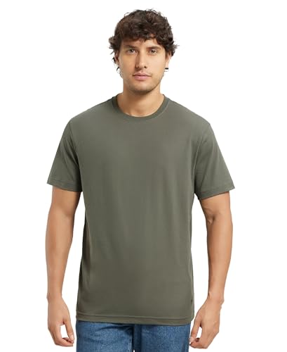 Image of Jockey 2714 Men Super Combed Cotton Rich Round Neck Half Sleeve T-Shirt