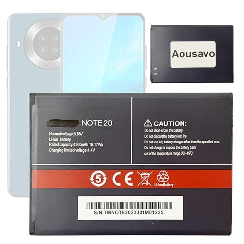 Aousavo Cubot Note 20 Note 20 pro ersatz akku Kompatibel mit Cubot Note 20 Note 20 pro