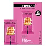 TRUBAR Vegan Protein Bar, Daydreaming About Donuts, Gluten Free, Plant Based, High Fiber, Dairy Free, Non GMO, Low Fat, No Sugar Alcohols, 12G Lean Protein, 13G Fiber, Healthy Snack Bars, 12 CT