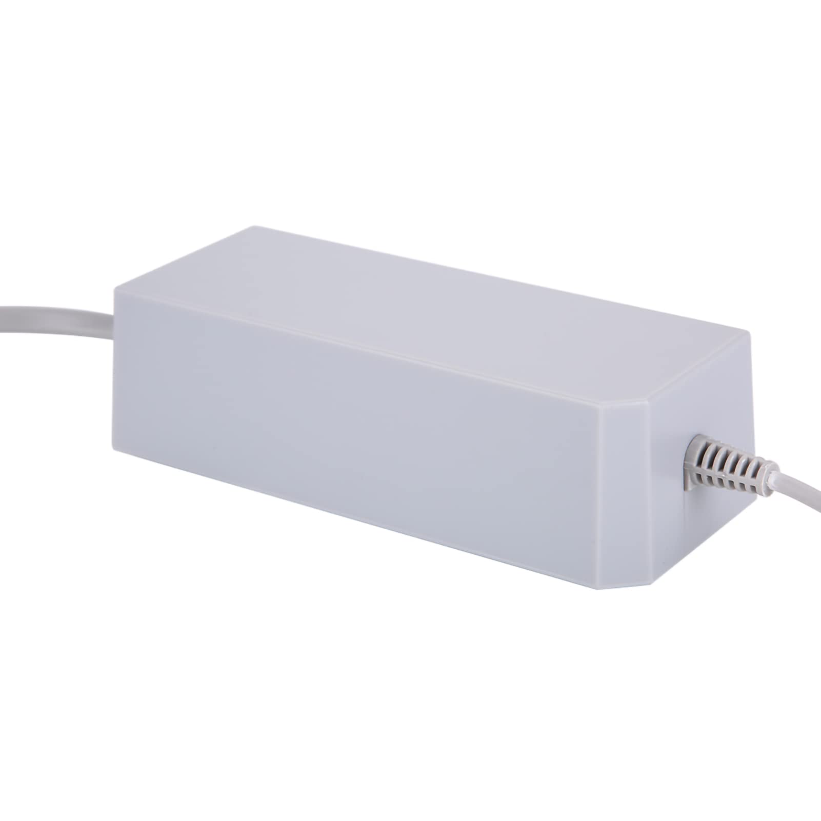 AYNEFY Cavo Adattatore di Alimentazione, 110-240 V CA, Spina EU, Grigio Chiaro, Compatto, Ricambio per Console di Gioco
