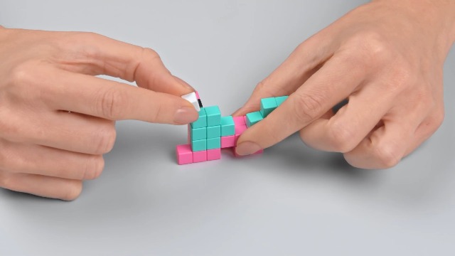 Amazon.com: PIXIO Mini Magnetic Blocks Building Toy in The Pixel