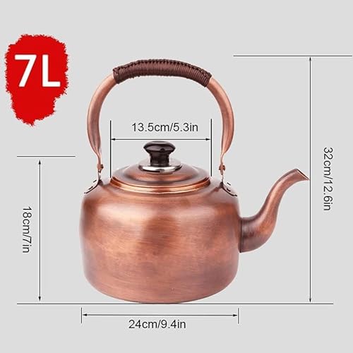 Czajnik do herbaty z gwizdkiem – czajniczek do herbaty z uchwytem, odpowiedni do kuchenek gazowych, idealny dla miłośników herbaty i kawy, klasyczny gwizdający design