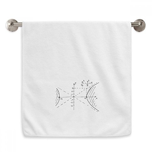 Serviette moelleuse Math Knowledge Curve hyperboliques : cadeau idéal enseignant