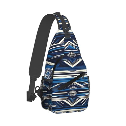 Mochila cruzada impermeable negra para deporte y trekking miniatura 2