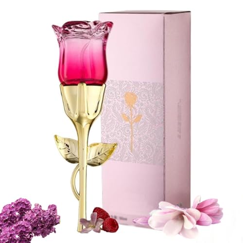 Eau de Parfum Elegant Rose for Mujer: una sofisticada Mezcla Floral con limón Fresco, Menta y Hojas de Violeta. Una Fragancia de Lujo Atemporal.