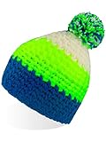 Casque, bandeau intérieur en polaire, bonnet avec pompon