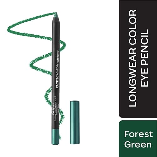 Lápiz de ojos Faces Canada Longwear verde resistente al agua miniatura 3