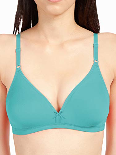 Image of SONARI Omania Womens Non-Padded Cotton Polyester Bras - Solid, Non-Wired, Medium Coverage, Hand Washable (Pack of 2)