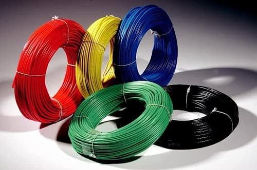 KITS4CREATORS 15m 5 Color 22 Gauge Breadboard Jumper Wire Pack (Black, Red, Yellow, Green, Blue) - Copper Wire for Electronic Projects & Breadboards-image-34