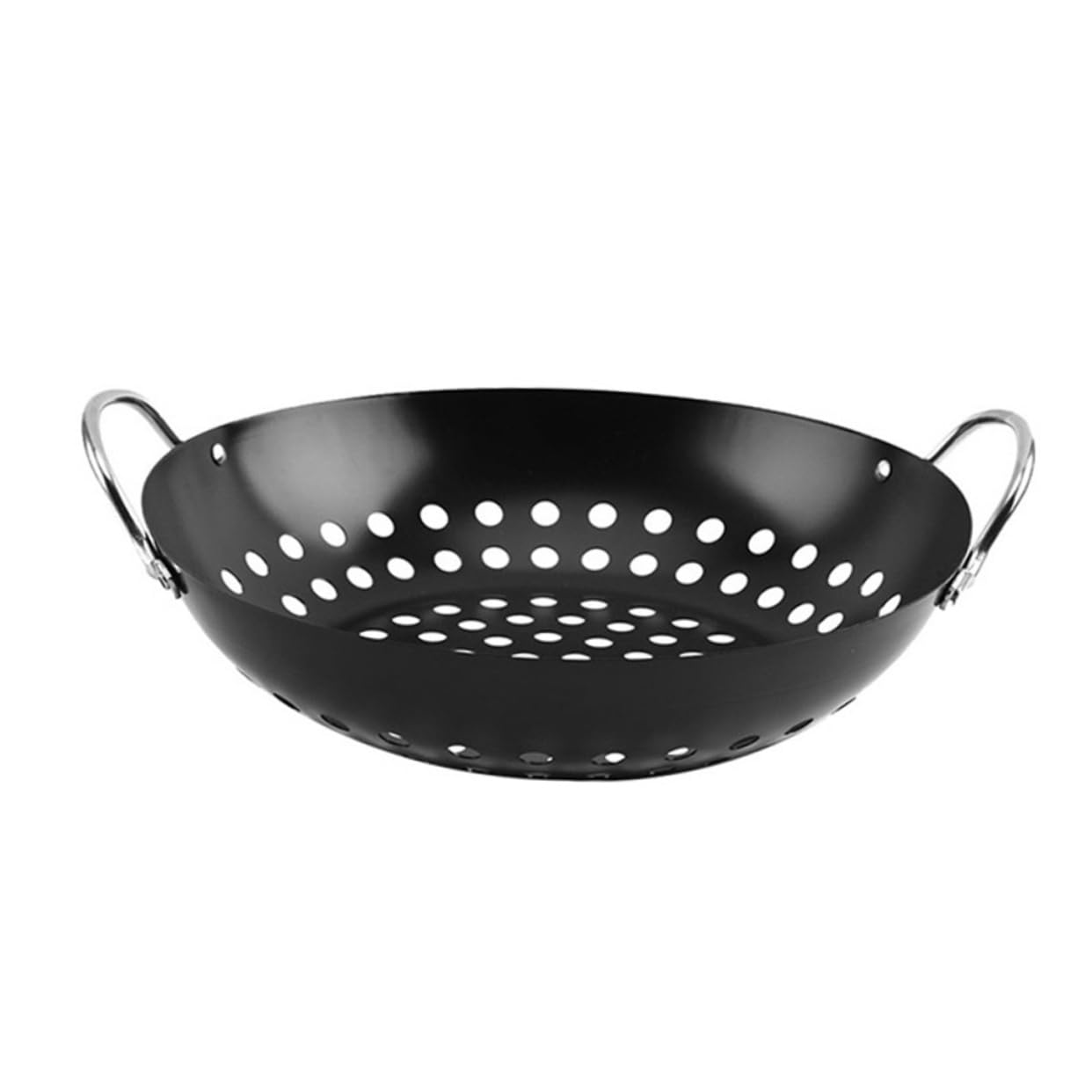 Toddmomy Cesta De Verduras Multifuncional y Resistente Parrilla Antiadherente Cesta De Drenaje Conveniente Para Bbq y Uso Exteriores