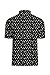 SWISSWELL Golf Polo Shirts for Men Summer Print Moisture Wicking Performance T Shirts for Men with Collared Sport BlackL