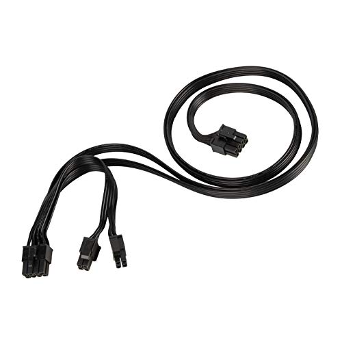 Image of SilverStone Technology PP13 EPS 8 pin to EPS 8 pin + (4+4) pin Splitter PSUs