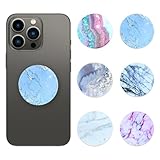 Phone Grip, 6 PCs Phone Back Holder Grip Multi-function Foldable Finger Kickstand Collapsible Cellphone Finger Grip Holder for Smartphones (C)