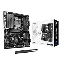 ASRock Z890 Pro-A WiFi 6E Motherboard Intel Core Ultra LGA1851 RL-ILM DDR5 8666 MHz 256 GB ATX Motherboard PCIe 5.0