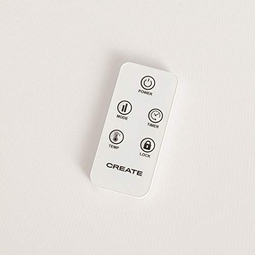 Miniatura 6 de Create Warm Towel Cristal Toallero Electrico De Cristal Con Wifi Blanco 122x13,5x68cm Mando A Distancia, Ultrafino, Doble Colgador, Pantalla Led, Protección Ip34, Temporizador Semanal Y 24h