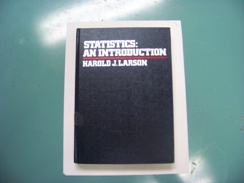 Statistics: An Introduction 0471517704 Book Cover