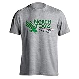 Sport Your Gear North Texas Mean Green Proud Parent Mom T-Shirt - Grey - X-Large