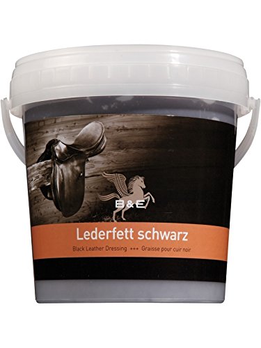 B & E Lederfett schwarz, 5 Liter