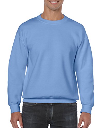 Gildan Men's Heavy Blend Crewneck Sweatshirt - Large - Carolina Blue