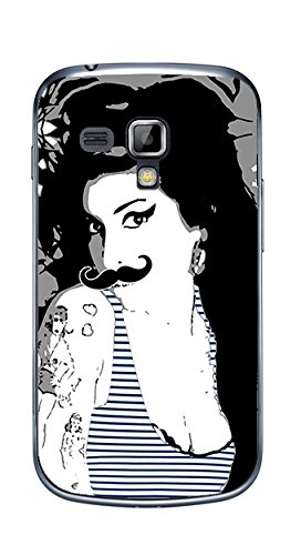 Onozo Coque Amy Moustache pour Samsung Galaxy Trend - S7560