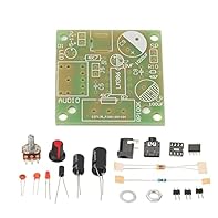 [PREMIUM PCB MATERIAL] Our LM386 Audio Amplifier Kit features a premium FR4 PCB board, known for its stability and aesthetics. This high-grade material ensures a sturdy platform for your electronic projects, providing a reliable foundation for your a...