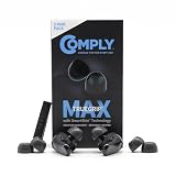 Comply TrueGrip MAX Memory Foam Replacement Earbud Tips