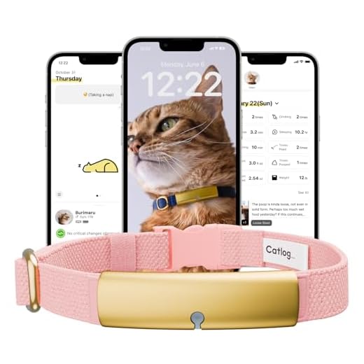 Smart Cat Collar with Health Tracker
