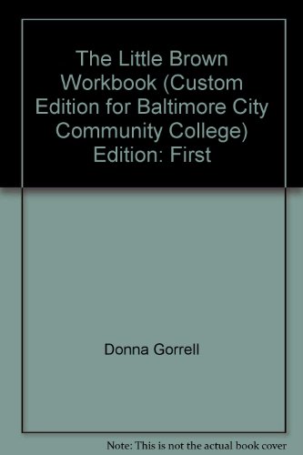 The Little, Brown Workbook 053627889X Book Cover