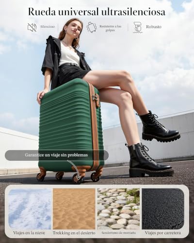 COOLIFE Maleta de cabina solución de equipaje para evitar recargos 3
