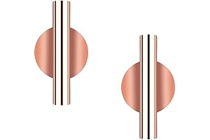 2 Pcs Gold Wall Decor, Plant Wall Vase Metal Tube Decoration Holder