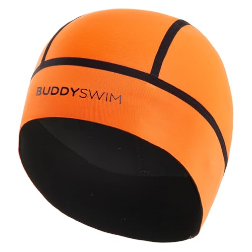 BUDDYSWIM Gorro de Natación de Neopreno sin Cierre para Natacion en Aguas Abiertas. Gorro Natacion Hombre y Gorro Natacion Mujer Aislante del Frío, Buceo, Submarinismo, Surf y Trabajos en el Agua.