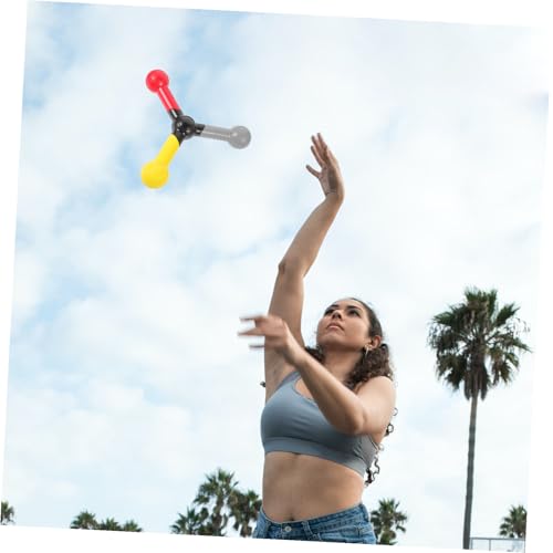 Herramienta de entrenamiento de agilidad y reflejos con palitos de plástico flexible 7