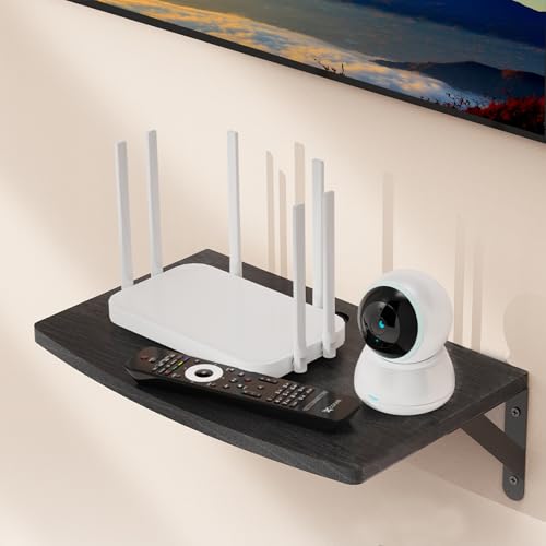 Floating Entertainment Center Shelf, Projector Wall Mount DVD Shelf, Floating Entertainment Center...