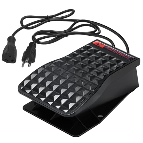 Xinshare Foot Pedal Control Power Switch for Rotary Tools, Variable Speed North American Plug, Speed Control Switch for Electric Flex Shaft Motor Stationary Power Tools