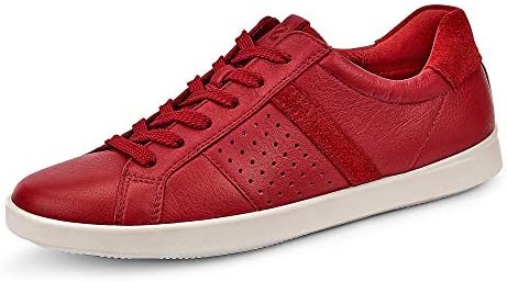 ecco red sneakers