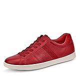 ecco sneaker damen schwarz  Ecco Damen Leisure Sneaker, Rot (Chili Red/Tomato 51389), 40 EU