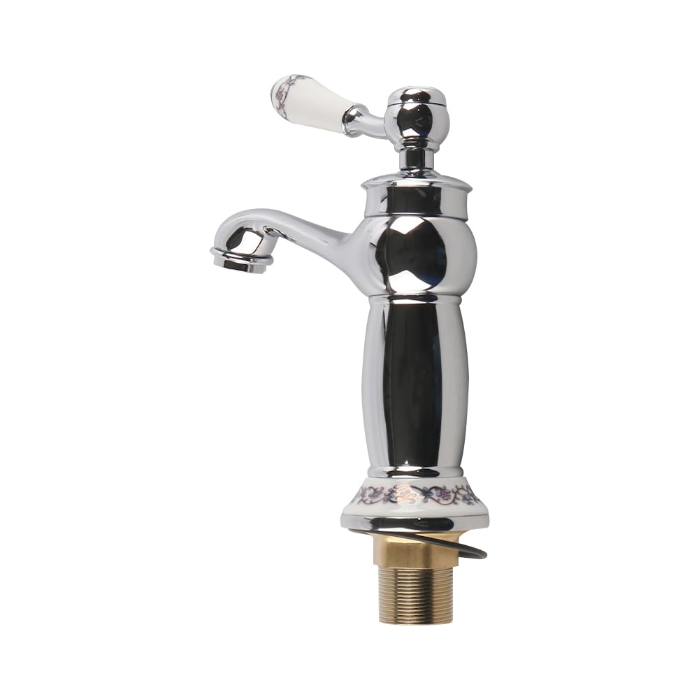Sarini Ceramic Single Handle Mixer Tap Cold Hot Water Bronze Faucet for Bathroom Basin Sink Home Decoration Stylish Faucet for Bathroom or Kitchen - Image 3