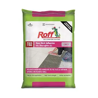 ROFF T-02 Non-Skid Tile Adhesive – Grey, 20kg