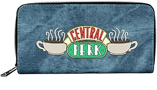TCB Creations Friends Central Perk Zip Around Womens Hand Purse Clutch Wallet
