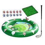 Generisch Pool-Golfspiel – Wasserwettkampf Zwischen Freunden | Sommer-Golf-Aufblasspielzeug | Lustige Spiele Für Gartenschwimmbad, Kinder Von 3 Bis 12 Jahren, Sommercamp-Wasserpark