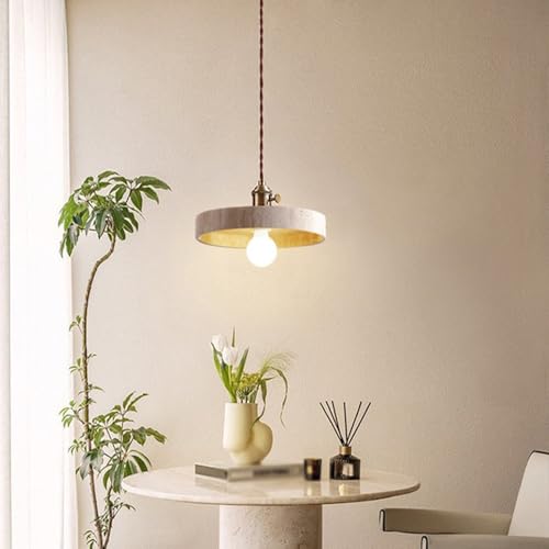 Suspension travertin design minimaliste pour une ambiance douce - 6