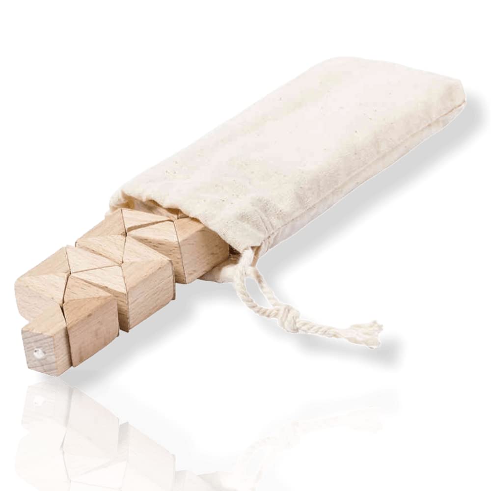 Antevia  Skill Games with Carry Bag | Over 10 Models | Society Skill Wood Travel Classic Child (Gary)