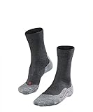 Outdoorsocken zum Walken, Laufen und Trekking, für Städtetouren, die Arbeit, Jagd, Wald, Angeln, Outdoor Sport sowie für Gummistiefel; Wollsocken gepolstert mit Gummibund und Frotteesohle drückt nicht durch flache Naht an den Zehen; ideale Bergsocken mit leichter Polsterung für hohen Schutz und ausgewogenen Schuhkontakt ohne nasse Füße für den Winter und Sommer; Wollstrümpfe für Frauen, Mädchen und Teenager