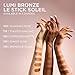 L'Oreal Paris Lumi Bronze Le Stick Soleil Bronzer Stick, Cream-To-Powder Bronzer For A Sunkissed Face Makeup Glow, 110 Toasted Sunlight