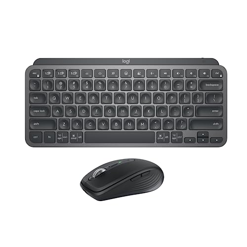 Logitech MX Keys Mini Keyboard + MX Anywhere 3S Wireless Mouse - ...