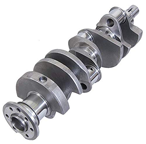 Eagle Specialty Products Crankshaft, 4.000 in Stroke, Internal Balance, Cast Iron, 2-Piece Seal, Small Block Mopar, Each