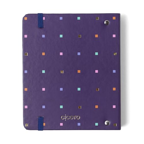 Agenda Planner Argolado 2025 Bossa Nova Semanal A6 Pontos Azul, Cicero