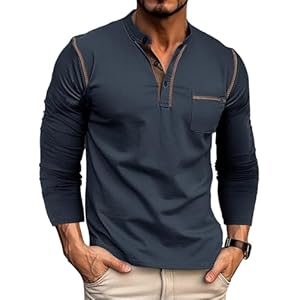 Ophestin Men’s Henley Shirts ...